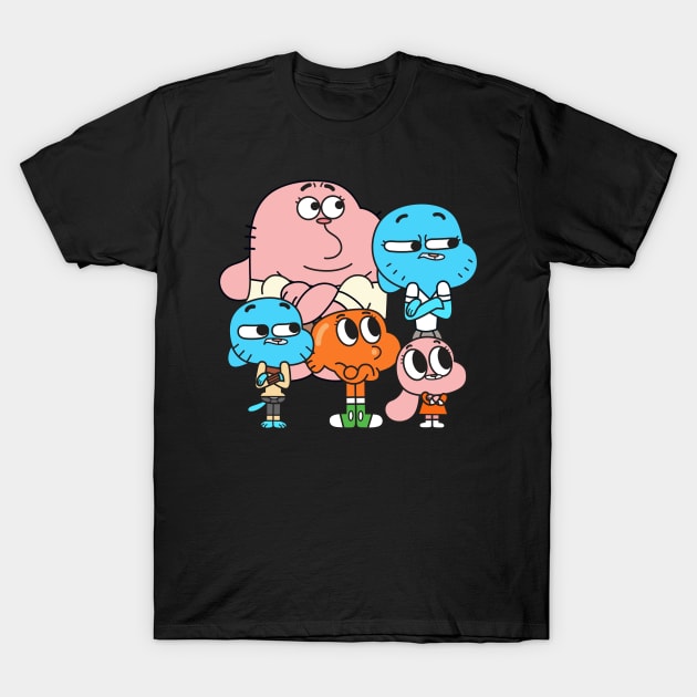 Watterson family T-Shirt by Plushism